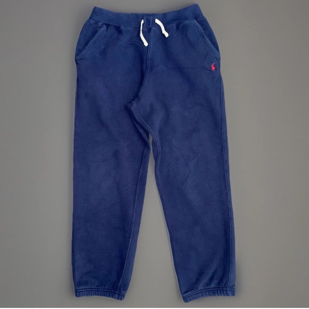 Polo Ralph Lauren Boys Joggers  Large 14-16 Sweatpants Navy